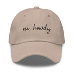 "Ni Howdy" Regular Dad/Baseball Hat